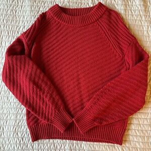 Red Knit Sweater